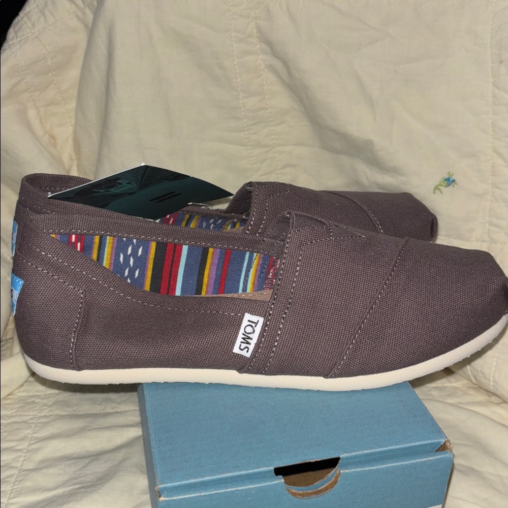 TOMS Ash Canvas Classic (NWT) - Picture 5 of 6